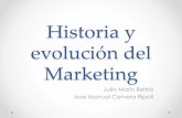 Historiay( evolucióndel Marketing5 - blog.uchceu.es · Evoluciónehistoriadel Marketing5 • 1450-1900: Aparece la publicidad impresa • 1920-1949: La emergencia de los nuevos medios