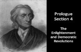 Prologue Section 4 - Mr. Tyler's Lessons | A Place for ... · John Locke: • Two Treatise of Government (1690) • Believed that government should protect the people • Humans had
