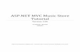 ASP.NET MVC Music Store Tutorial - Maceiras Sistemas C Sharp com MVC e Entity Framework... · ASP.NET MVC Music Store Tutorial Contents ... Web-based MVC frameworks map URLs to server