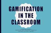 Gamification in the classroom - Emory University .Gamifying teaching and learning: •Encourages