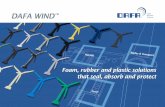 DAFA WIND TM - DAFA A/S - Seals, absorbs and protects · 2 DAFA WINDTM – partnership for superior performance in the wind turbine industry • DAFA A/S is a family-owned Danish