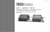 DF / DFB / DFC · df / dfb / dfc double width – double inlet forward curved fans for original equipment manufactures series 1600 catalog 6131 1/98