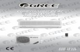 Condicionador de Ar Split Wall - pdf.webarcondicionado.com.brpdf.webarcondicionado.com.br/gree/manual/usuario/mdu-split-hi-wall... · 1 Manual do Usuário GSW 18 GSW 18-22L GSW 18-22R