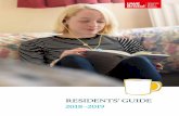 RESIDENTS’ GUIDE 2018–2019 · RESIDENTS’ GUIDE 2018–2019. USEFUL NUMBERS Accommodation Admin Office +44 (0)117 32 83601 CUSTOMER SERVICE DESKS Cotswold Court – Open 24 hours