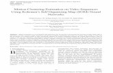 Motion Clustering Estimation on Video Sequences Using ...ijcsn.org/IJCSN-2017/6-2/Motion-Clustering-Estimation-on-Video... · networks i.e. Kohonen;s Self-organizing Map or SOM, a