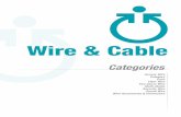 Wire & Cable - w6.adi-dist.comw6.adi-dist.com/customer/documents/catalog-us/Q2_2010/np/Cable.pdf · Wire & Cable Categories. Access Wire Category. Coax Fiber Wire. Fire Alarm Wire