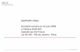 RAPPORT FINAL Accident survenu le 1er juin 2009 à l’Airbus ... · 10 5. La non ... accident survenu le 1er juin 2009 entre Rio et Paris à l'Airbus A330-203 immatriculé F-GZCP