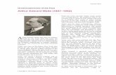 Arthur Edward Waite (1857–1942) - uriel.comuriel.com/articles_etc/EQ files/EQ090213-End.pdf · “Rider deck.” During World War I Waite established the Fel-lowship of the Rosy