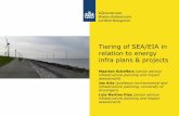 Tiering of SEA/EIA in relation to energy infra plans ...conferences.iaia.org/2018/uploads/presentations/Presentation on... · and at Uninove in Brazil) SEA to Mitigate Wildlife Impacts