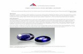 COBALT-DOPED GLASS-FILLED SAPPHIRES ... - Ruby … · around 3500, 2597 and 2256 cm-1 (Figure 16), which are commonly found in the normal glass-filled ruby. Figure 15: Non-polarized
