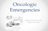 Oncologic Emergencies - PeaceHealth · Oncologic Emergencies Andrew Kominsky, MD ... ASH slide bank, 2009 . Infectious ... Oncologia Ematologia Pediatrica 2008 . NEJM, 364; 19. May