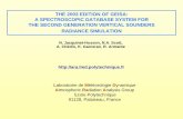 THE 2003 EDITION OF GEISA: A SPECTROSCOPIC … · the 2003 edition of geisa: a spectroscopic database system for the second generation vertical sounders radiance simulation n. jacquinet-husson,