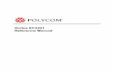 EF2201 Reference Manual - Polycomsupport.polycom.com/global/documents/support/setup_maintenance/... · PRE-INSTALLATION VORTEX EF2201 Reference Manual 4 Technical Support: 800.932.2774