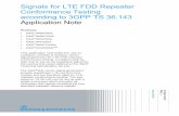 Signals for LTE FDD Repeater Conformance Testing according ...cdn.rohde-schwarz.com/pws/dl_downloads/dl_application/application... · Table of Contents 1GP85_2E Rohde & Schwarz Signals