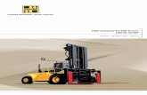 High Capacity Forklift Trucks H20.00-32 - Hyster · Hyster products are subject to change without notice. Lift trucks illustrated may feature optional equipment. Safety: This truck