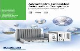 Advantech’s Embedded Automation ... - tcas-automacao.com.br · Control / Server Internet / Intranet Advantech DiagAnywhere Utility Remote Management Software ... SQL VB Script 128