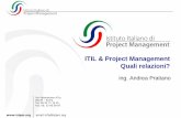 ITIL & Project Mgmt - IS-Portal · ITIL v.2 Oppure: Giugno 2007 ITIL v.3 Planning to Implement Service Management The Business Perspective Application Management ICT Infrastructure