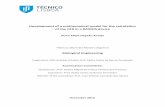 Development of a mathematical model for the calculation of ... · Development of a mathematical model for ... Development of a mathematical model for the calculation of the ... o