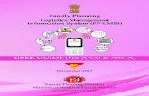 USER GUIDE (For ANM & ASHA) - rajswasthya.nic.inrajswasthya.nic.in/FPLIMIS/User Guide for Mobile.pdf · Family Planning Logistics Management Information System (FP-LMIS) USER GUIDE