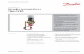 Folleto técnico Válvulas termostáticas Tipo AVTAfiles.danfoss.com/TechnicalInfo/Dila/04/IC.PD.500.A6.05.pdf · IC.PD.500.A6.05 / 5205886 Danfoss A /S (RC-MDP / mn) 2014-07 MAKIN