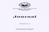 REPUBLIC OF THE PHILIPPINES.pdf · REPUBLIC OF THE PHILIPPINES Pasay City Journal SESSION NO ... SB Secretary Abdulrahman Amil; Marcial ... Circular Letter Nos. CL-2017-014, 015,