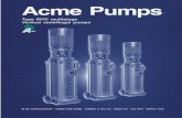 Description - Acme Pumpsacmepump.com/catalogs/MVD_Pump.pdf · Alloy 938 ASTM-B271 Cast Iron ASTM A-48 Cast Iron ASTM A-48 Cast Iron ASTM A-48 ASTM 1045 Galvanized Steel Cast Iron