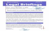 Legal Briefings · Brief No. 29 September 2017 September 2017 1 Brief No. 29 Legal Briefings Prepared by: Barry C Taylor, Vice President of Systemic Litigation and Civil Rights ...