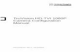 TruVision HD-TVI 1080P Camera Configuration Manual .2 TruVision HD-TVI 1080P Camera Configuration