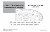 Compensation Compendium - nj.gov · State of New Jersey Civil Service Commission Compensation Compendium Fiscal Year 2018 Chris Christie, Governor  Kim Guadagno, Lt. Governor