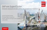 SAP em SuperCluster - Oracle · –Consultas e batch jobs mais rápidos, mais transações ... •Desempenho geral das aplicações SAP esta ligado diretamente à performance de toda