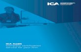 ICA Audit - int-comp.org · Once completed, an ICA representative will call you to determine the best course of action to suit your organisation’s circumstances. Recommendations