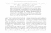 Seismic Structure of the Crust and Uppermost Mantle of ... · Seismic Structure of the Crust and Uppermost Mantle of North America and Adjacent Oceanic Basins: A Synthesis ... Seismic