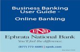 Business Banking User Guide - Online Banking - ENB .Business Banking User Guide - Online Banking