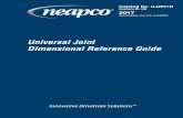 2017 Universal Joint Dimensional Reference Guide · SPICER 1810 / MECHANICS 9C. 2 CONVERSION U-JOINTS BY PART NUMBER Part Number Bearing Dia. Lock-up Yoke Bearing Type Lube Fitting