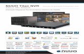 NUUO Titan NVR Solução de gravação Enterprise Linuxapi.ivv-aut.com/adp/22 - CCTV IP/2208 - GRAVADORES DE VÍDEO EM... · Rendimento de gravação optimizado (150 Mbps): Aprox.