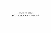 CODEX JONATHANUS - micronations.wiki · of Monovia, Orly, and Sabovia, ... Codex Jonathanus. We order that, should this Code be confirmed by your authority, it shall enter into force