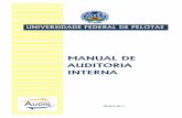 Cópia de MANUAL DE AUDITORIA INTERNA - wp.ufpel.edu.brwp.ufpel.edu.br/audin/files/2011/10/2.Manual-de-Auditoria-Interna.pdf · necessidade de elaboração de um manual. ... manuais,