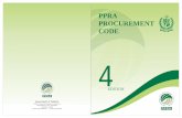 PPRA PROCUREMENT CODE - Higher Education Commissionhec.gov.pk/english/news/Documents1/Procurement/PPRA Rules code4.pdf · The PPRA Procurement Code is a collection of Public Procurement