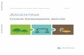 COUNTRY ENVIRONMENTAL NALYSIS - …documents.worldbank.org/curated/en/218361479799045279/pdf/109527... · Country Environmental Analysis: Argentina ... Emilia Lead Environmental Specialist