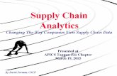 © Copyright 2015 by PIM Associates Inc. All rights reserved. 0319 Supply Chain Analytics.pdf · Supply Chain Analytics — Business Intelligence The Big Picture Oxford Dictionary