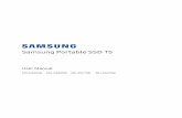 Samsung Portable SSD T5 · Introduction Samsung Portable SSD T5 is the latest innovation in external storage enabling you to enjoy extraordinary speeds, and a sleek and solid form