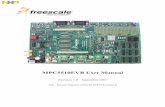 MPC5510EVB User Manual - NXP Semiconductorscache.freescale.com/files/dsp/doc/ref_manual/MPC5510... · 2016-03-10 · FIGURE 3-5 EVB CLOCK SELECTION ... 22 FIGURE 4-1 DAUGHTER CARDS
