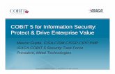 COBIT 5 for Information Security: Protect & Drive ...public.brighttalk.com/resource/core/791/introduction-to-cobit5... · COBIT 5 for Information ... Protect & Drive Enterprise Value