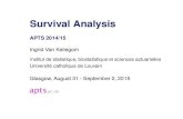 Ingrid Van Keilegom - University of Warwick · Survival Analysis APTS 2014/15 Ingrid Van Keilegom Institut de statistique, biostatistique et sciences actuarielles Université catholique