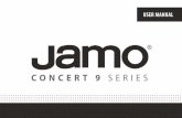 CONCERT 9 CONCERT 10 CONCERT 9 SERIES - JAMOassets.jamo.com/product-manuals/C9SUR_OM.pdf · concert 9 series user manual concert 10 . concert 9 series user manual concert 10 series