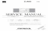 SERVICE MANUAL - Diagramas dediagramas.diagramasde.com/audio/Manual De Servicio AIWA Z-A65.pdf · service manual a compact disc stereo system z-a65 s/m code no. 09-023-453-5r1 revision