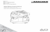 Operating Instructions - Tooled-Up.com MV3 manual.pdf · 6 English Our KÄRCHER branch will be pleased to help you further in the case of ques-tions or faults. At the end of the operating
