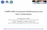 S-NPP VIIRS Instrument Performance and Inter-Calibrations · S-NPP VIIRS Instrument Performance and Inter-Calibrations X. Xiong and J. Butler NASA Goddard Space Flight Center, Greenbelt,