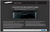 Data Sheet Introducing the Samsung Mono Laser Printers ML ... · Printing in the web-enabled home and small office – a new series of products from Samsung that incorporates Ease