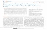 Nanoecotoxicological effects of a sunscreen formulation based on …medcraveonline.com/MOJPS/MOJPS-01-00014.pdf · 2018-06-14 · Santos Valença, 4 Lycia de Brito Gitirana ... Correspondence: